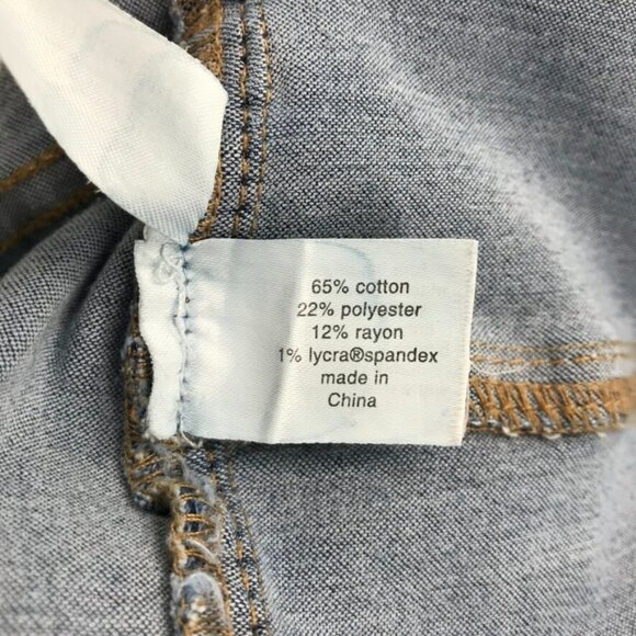 LANE BRYANT Womens Plus Size 24 Medium Wash Pull On High Rise Jegging Jeans - Picture 5 of 13